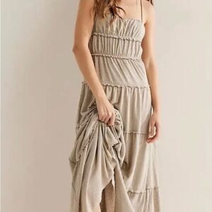 free people lala maxi dress Free People X REVOLVE La La Maxi Dress in Blue Dream